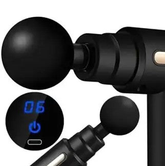 RELIEVIX- Massage Gun Compacta- Alivio Muscular Profundo em Minutos